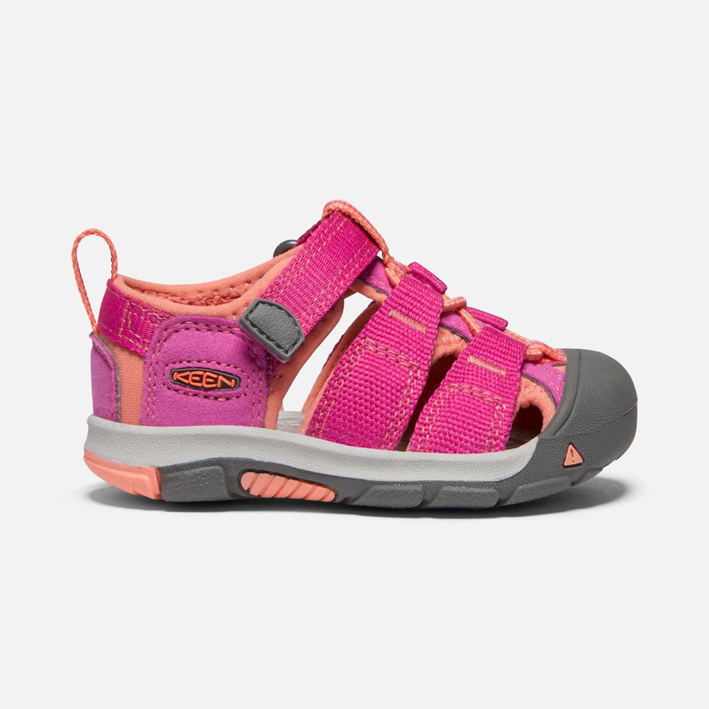 Sandalias Keen Mexico Rosas/Coral - Niños Newport H2 - QI4281367